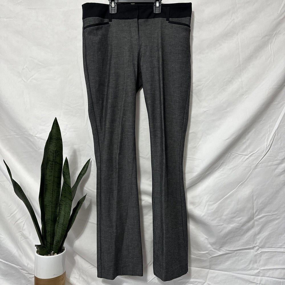 Black And Grey Express Columnist Dress Pant